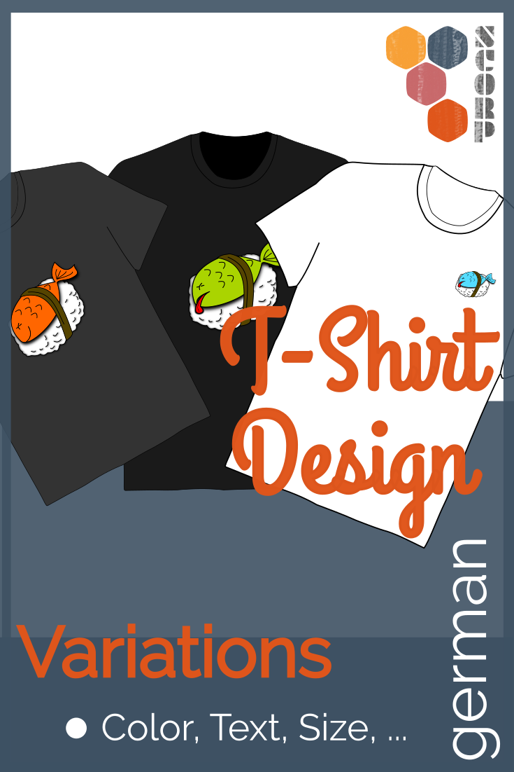 Variationen - Vorhandene T-Shirt Design abändern