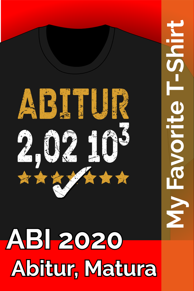T-Shirt - Abitur 2020 - Matura 2020